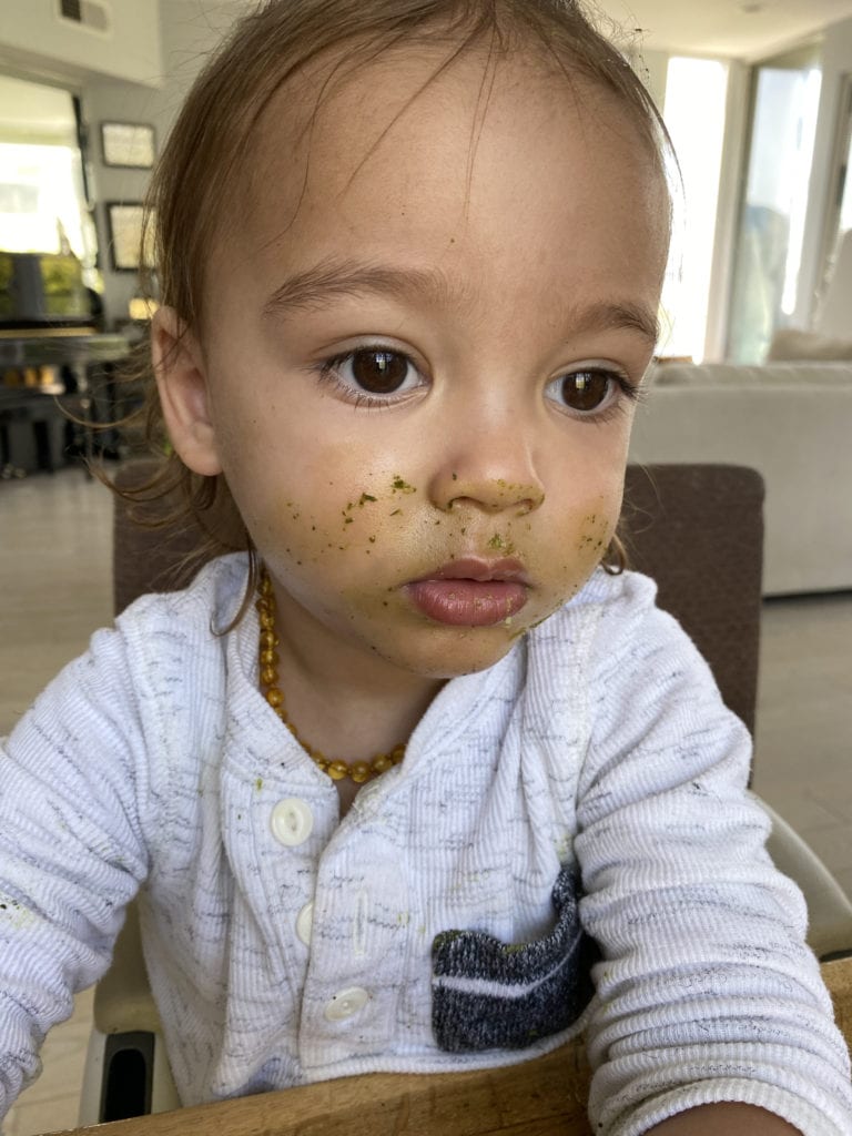 baby food coma Pesto Purfecto recipe