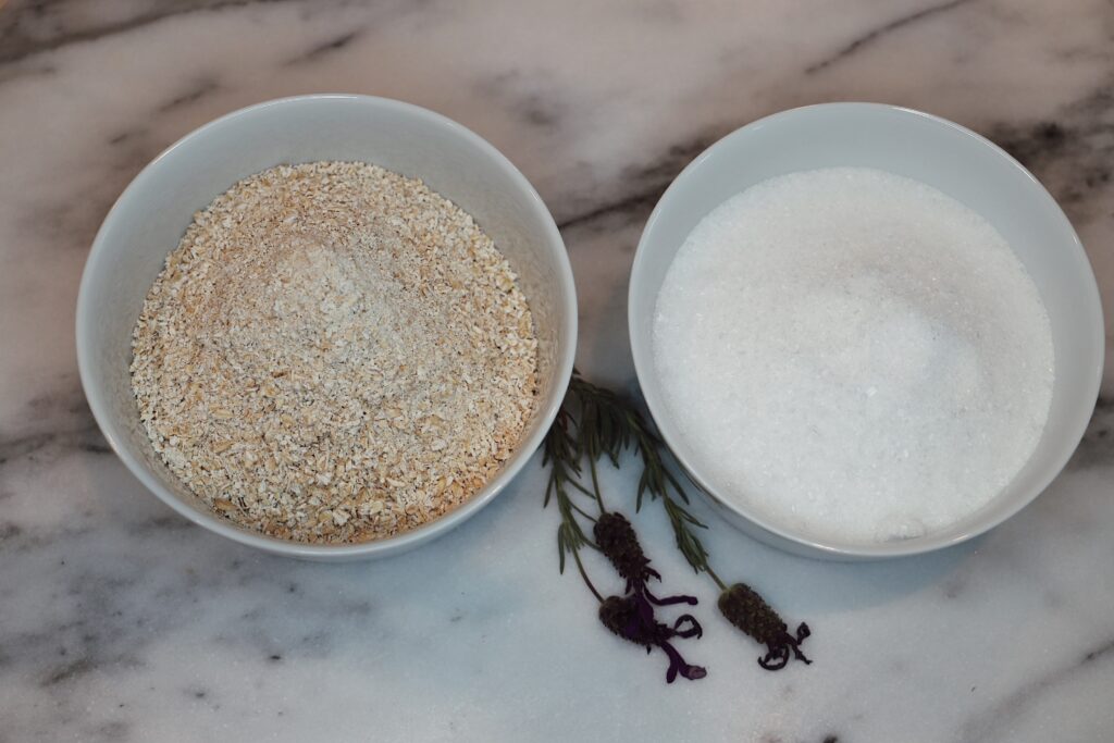 Oatmeal Lavender Bath Soak Recipe