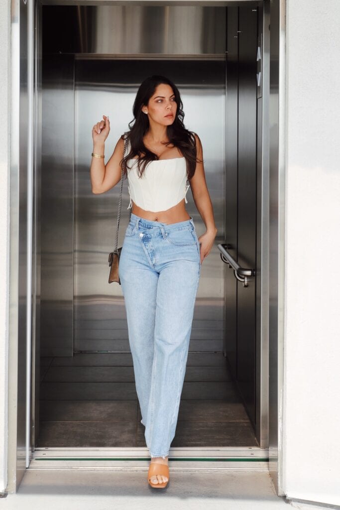 Style Straight Leg Jeans outfit idea