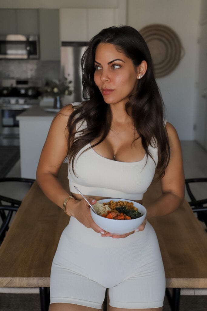Vegan Buddha Bowl Recipe Vegan Sweet Potato and Chickpea Buddha Bowl Recipe