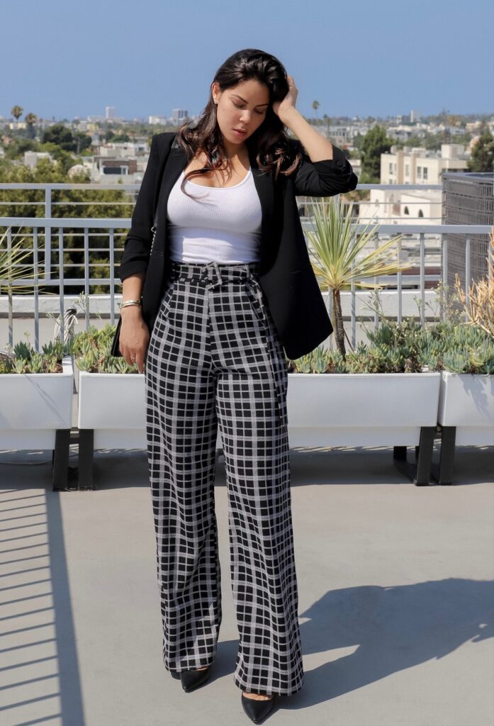 How To Style Plaid Pants
