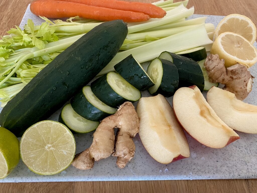 Healthy ingredients for juicing Healthy ingredients for juicing
