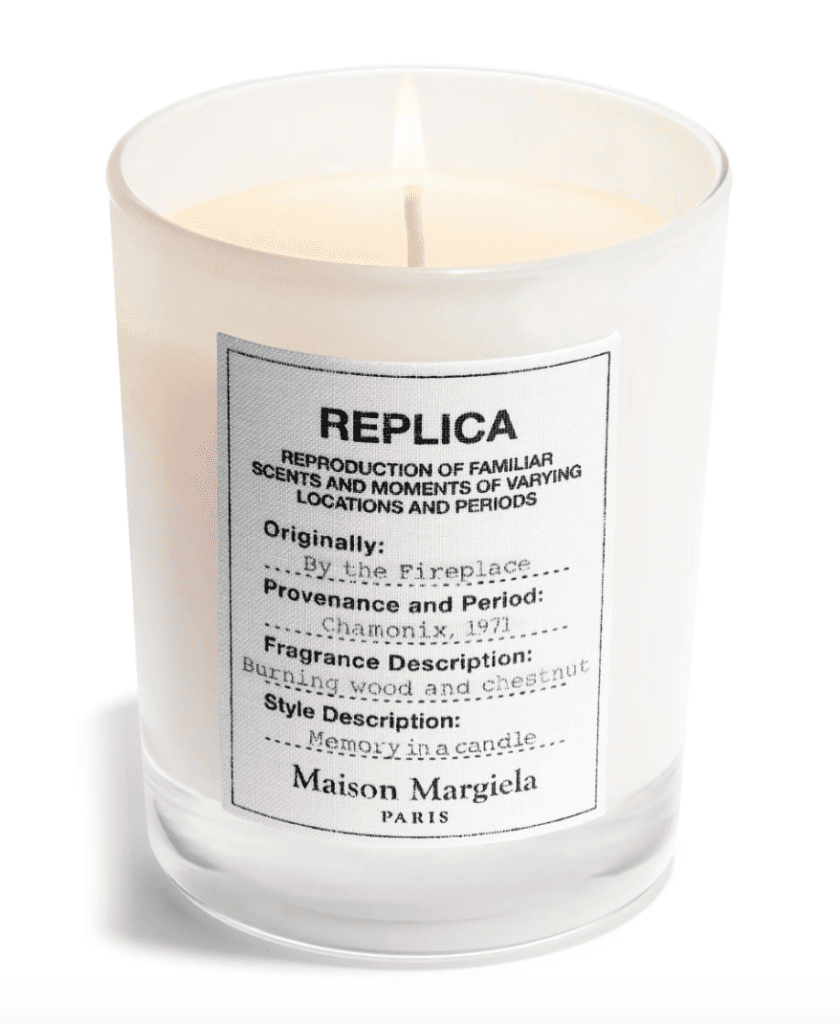 Replica By the Fireplace Candle