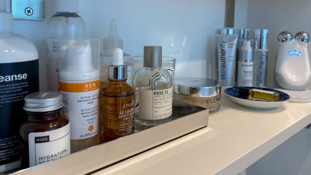 evening skincare routine for your 30's