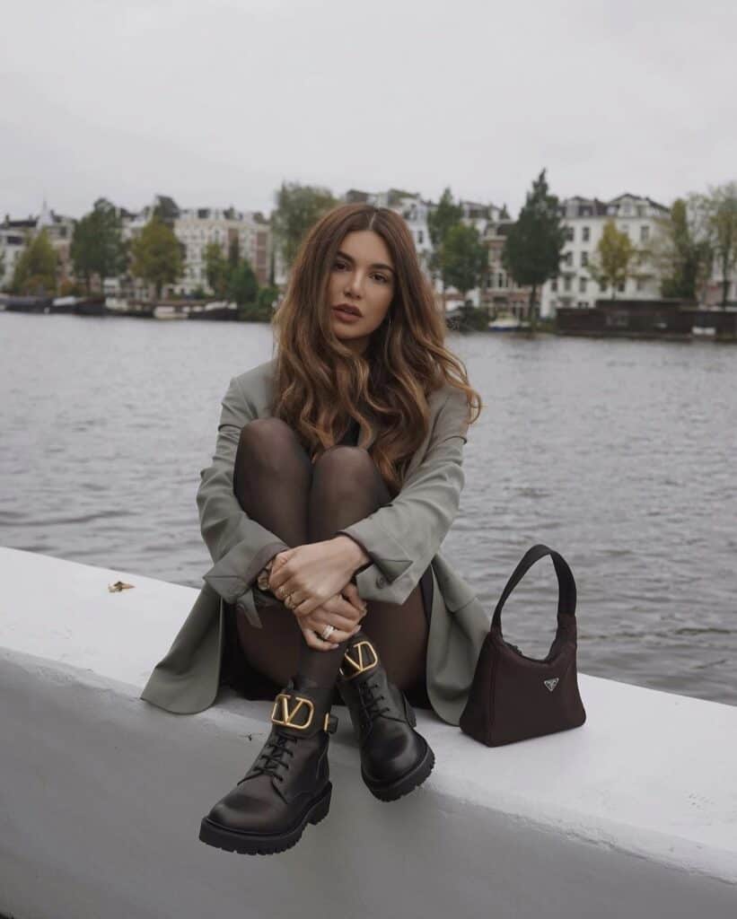 Combat boots fashion inspiration