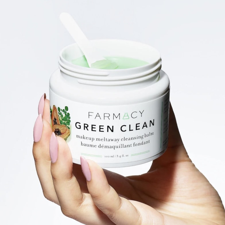 Green Clean Makeup Removing Cleansing Balm - The Best Vegan Beauty Products