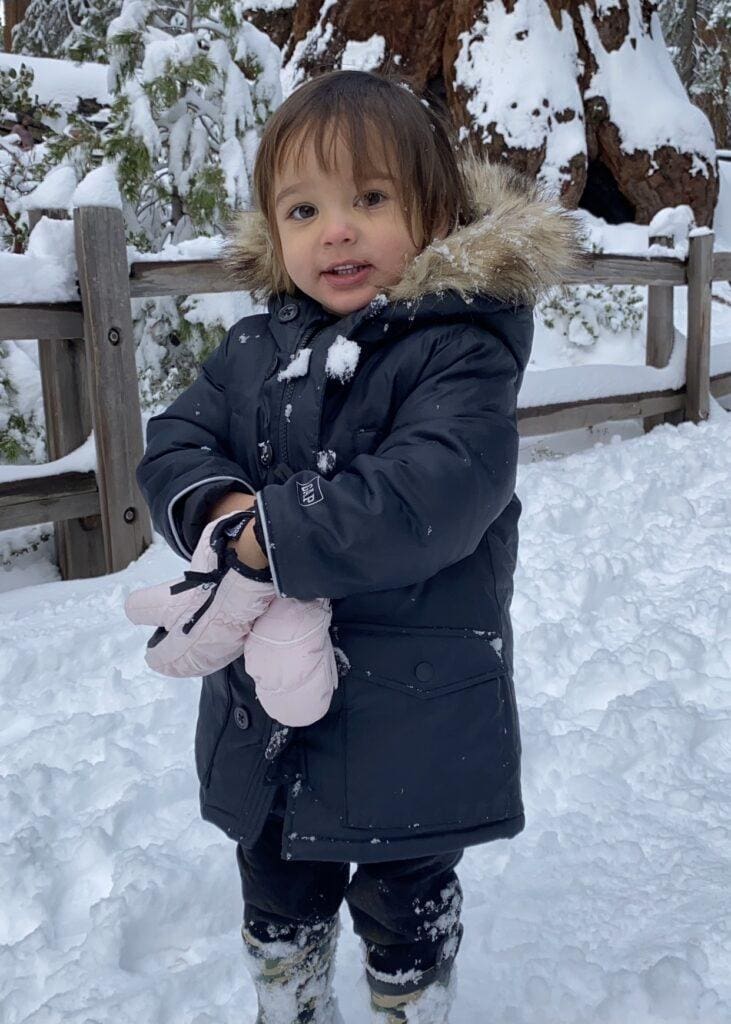 Winter Bucket List with kids