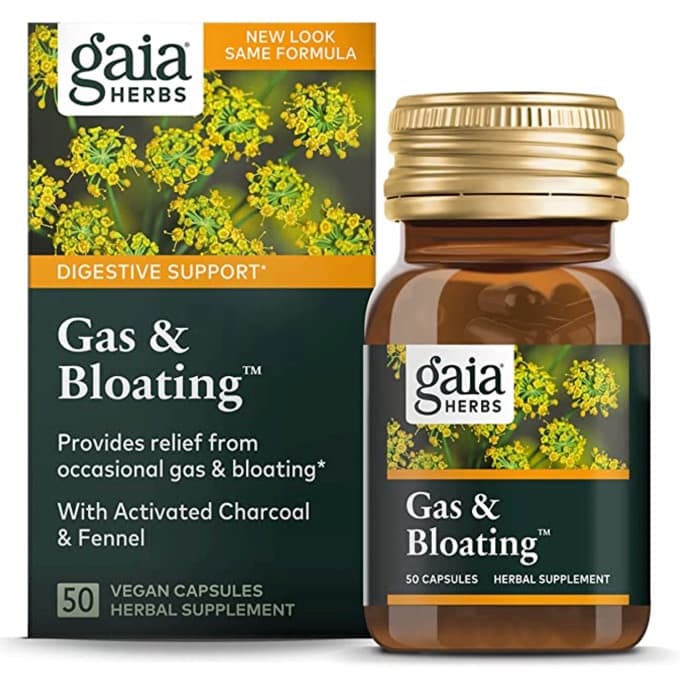 Gaia herbs gas & bloating relief